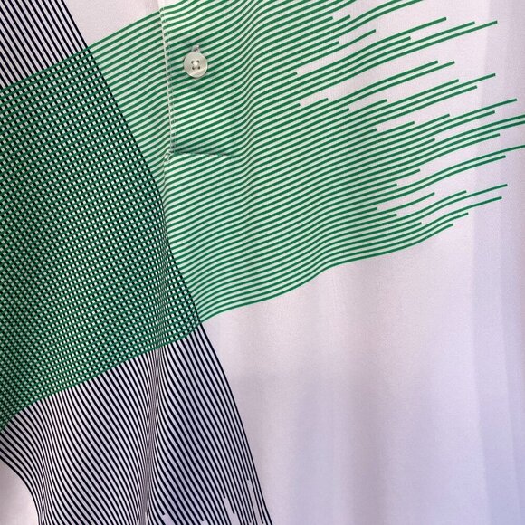 Champion Men's 3-Button White Golf Polo Shirt Size XXL Activewear Short Sleeve - Picture 5 of 16